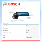 BOSCH ANGLE GRINDER GWS 060 #PENGISAR SUDUT#角磨机