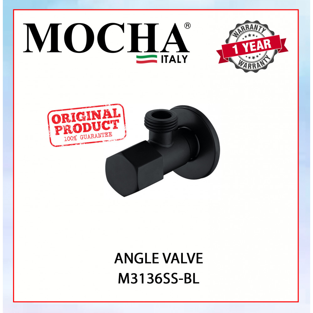 MOCHA ANGLE VALVE M3136SS-BL #INJAP SUDUT#角阀 MOCHA ANGLE VALVE M3136SS-BL #INJAP SUDUT#角阀