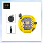 FF Power And Light Mini Cassette Reel 5 Meters FE86575#Wire Cable Reel#Industrial Cable Reel#Extension Wire Cable#电缆卷