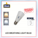 Otali Led Breathing Light Bulb 10W E27 Day Light/Warm White#Led Bulb#E27 Bulb#Mentol Lampu#电灯泡