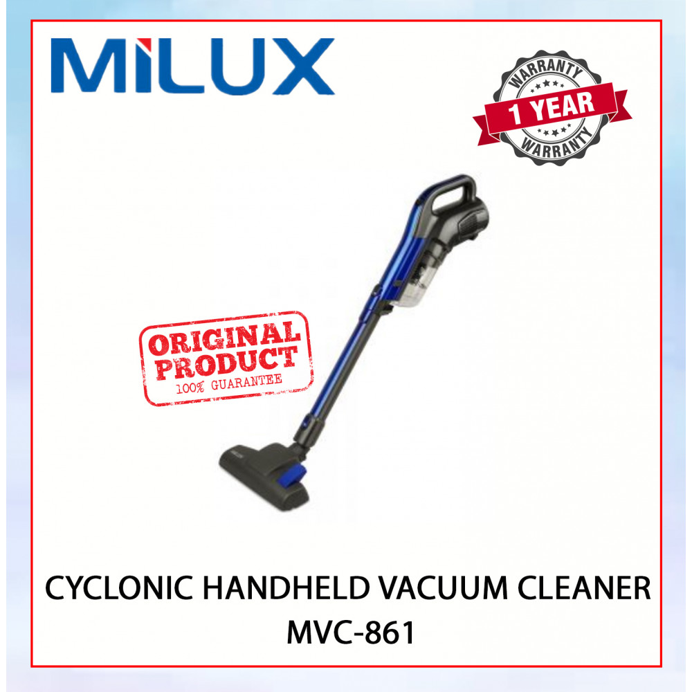 MILUX CYCLONIC HANDHELD VACUUM CLEANER MVC-861#PEMBERSIH VAKUM PEGANG TANGAN CYCLONIC#旋风手持吸尘器