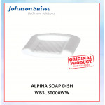 JOHNSON SUISSE AlPINA SOAP DISH WBSLST000WW #SOAP DISH#陶瓷肥皂盘