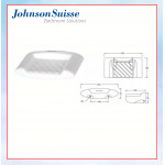 JOHNSON SUISSE AlPINA SOAP DISH WBSLST000WW #SOAP DISH#陶瓷肥皂盘