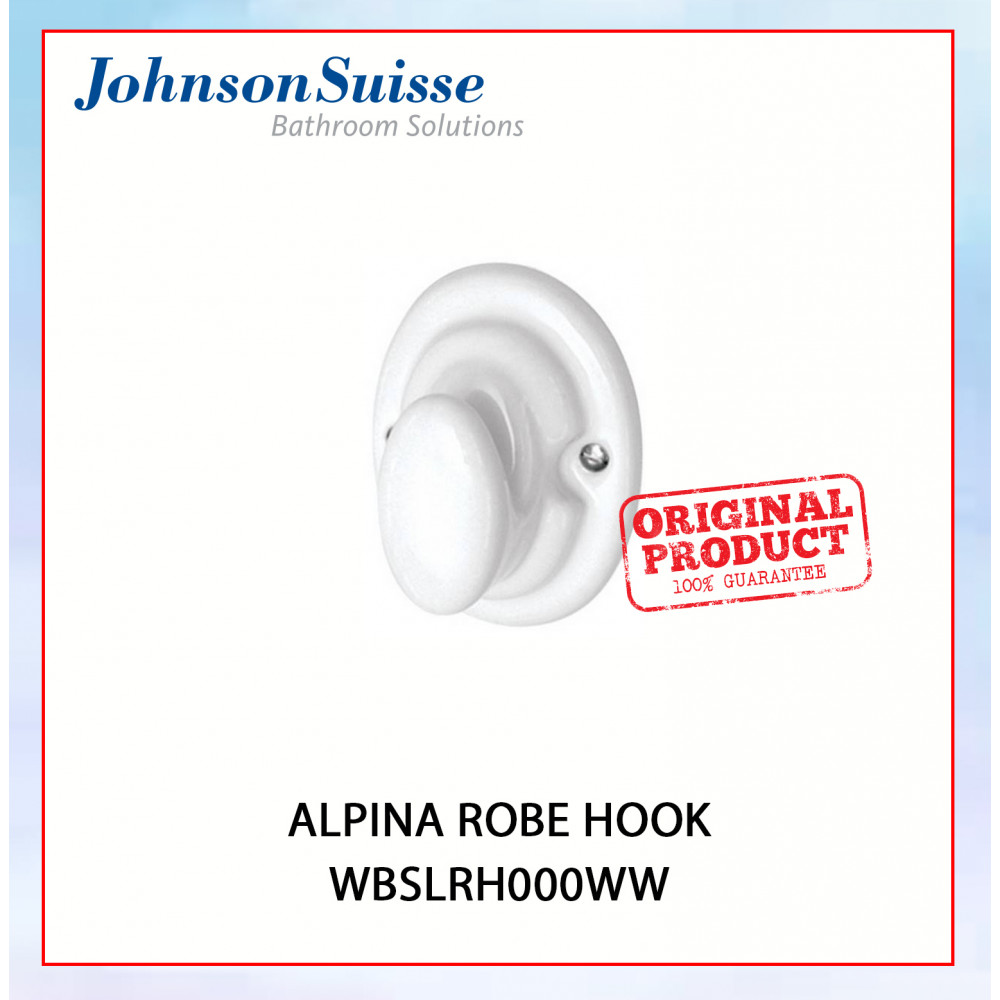 JOHNSON SUISSE AL PINA ROBE HOOK WBSLRH000WW #CANGKUK JUBAH#衣钩 JOHNSON SUISSE AL PINA ROBE HOOK WBSLRH000WW #CANGKUK JUBAH#衣钩