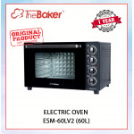 THE BAKER Electric Oven ESM 60LV2#OVEN#KETUHAR FOC KEYCHAIN