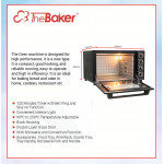 THE BAKER Electric Oven ESM 60LV2#OVEN#KETUHAR FOC KEYCHAIN