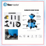 VACMASTER VBV1330PF 30L WET & DRY WITH DETACHABLE BLOWER MULTI-PURPOSE VACUUM CLEANER
