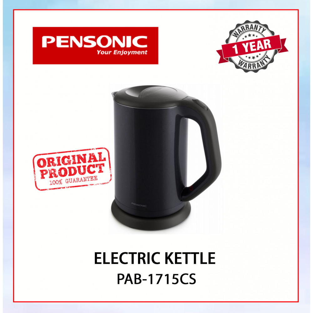 PENSONIC ELECTRIC KETTLE (BLACK) PAB-1715CS #TERMOS ELEKTRIK#电热水器