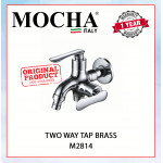 MOCHA TWO WAY TAP BRASS M2814 #PAIP AIR TANDAS BILIK MANDI#双用水龙头