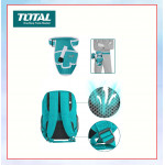 TOTAL  5 PCS TOOLS BAG SET TOS23047 #五件組工具包組套 工具袋 工作背心 多口袋 背包 腰包