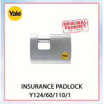 Yale Solid Brass Padlock (60mm) Y124/60/110/1