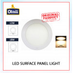 Otali Led Surface Panel Light 12W/18W Round Day Light/Warm White#Led Panel Light#Ceiling Light#Lampu Siling#吸顶灯#天花板灯