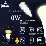 Otali Led UFO Bulb 10W E27 Warm White#Led Bulb#E27 Bulb#Mentol Lampu#电灯泡