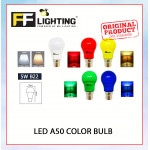 FFL Led Colour Bulb 5W B22 Day Light/Warm White/Red/Yellow/Green/Blue#FF Lighting#B22 Bulb#Led Bulb#Color Bulb#Mentol#灯泡