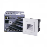 FFL Led Step Light L901 3W Black/White Warm White#FF Lighting#Wall Recessed#Indoor Stairs Lamp#Ground Footlight#Lampu#梯灯