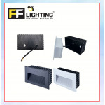 FFL Led Step Light L904 5W Black/White Warm White#FF Lighting#Wall Recessed#Indoor Stairs Lamp#Ground Footlight#Lampu#梯灯