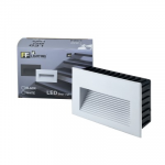 FFL Led Step Light L904 5W Black/White Warm White#FF Lighting#Wall Recessed#Indoor Stairs Lamp#Ground Footlight#Lampu#梯灯