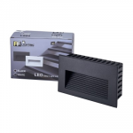 FFL Led Step Light L904 5W Black/White Warm White#FF Lighting#Wall Recessed#Indoor Stairs Lamp#Ground Footlight#Lampu#梯灯