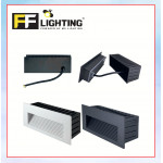 FFL Led Step Light L905 6W Black/White Warm White#FF Lighting#Wall Recessed#Indoor Stairs Lamp#Ground Footlight#Lampu#梯灯