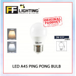 FFL Led A45 Ping Pong Bulb 3W E27 Day Light/Warm White#FF Lighting#E27 Bulb#A45 Led Bulb#A Bulb#Mentol#电灯泡