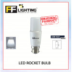 FFL Led Rocket Bulb 10W B22 Day Light/Warm White#FF Lighting#B22 Bulb#Stick Bulb#Mentol#电灯泡