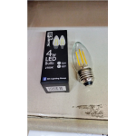FFL Led Filament Bulb C35 4W E27 Warm White#FF Lighting#E27 Bulb#Edison Bulb#Candle Bulb#Vintage Light#Mentol#电灯泡