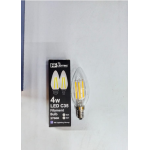FFL Led Filament Bulb C35 4W E14 Warm White#FF Lighting#E14 Bulb#Edison Bulb#Candle Bulb#Vintage Light#Mentol#电灯泡