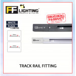 FFL Track Rail White/Black#FF Lighting#Track Rail Fitting#Track Light Fitting#Track Aluminium