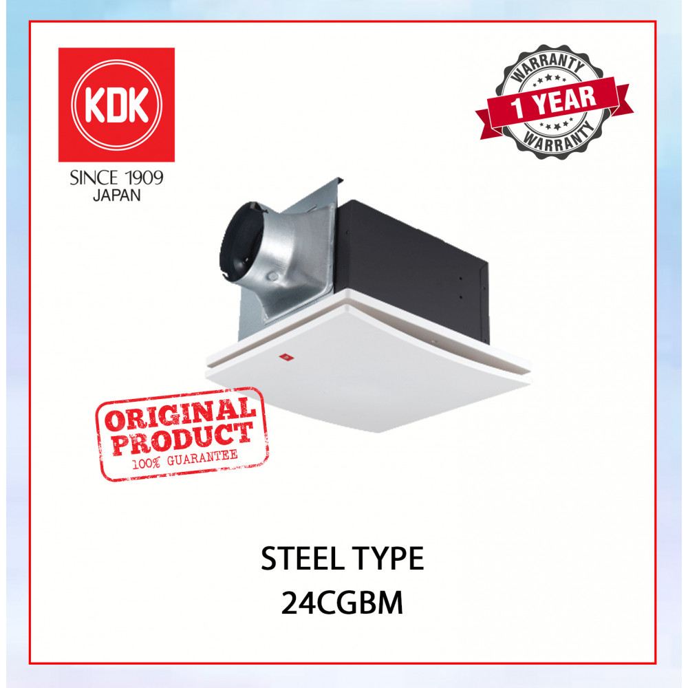 KDK STEEL TYPE 24CGBM #KIPAS EXHAUST SILING#CEILING EXHAUST FAN#天花板式抽风扇#抽风机