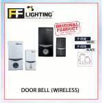 FFL Door Bell Wireless F-059/F-058 Black/White#Mechanical Striking#Home#Chimes Switch Ding Dong#Pintu Loceng Wiring#门铃