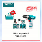 TOTAL Li-ion Impact Drill TOSLI23022 FOC BAG #DRILL