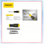 Stanley Quick Change 6-Way Screwdriver 68-012#tool#screw#