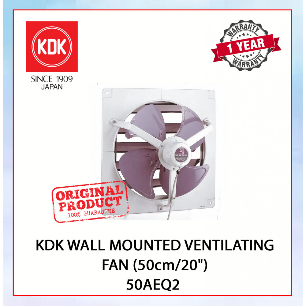 KDK WALL MOUNTED VENTILATING FAN (50cm/20") 50AEQ2 #KIPAS GELAS TINGKAP#EXHAUST FAN#抽风机
