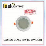LED ECO GLASS 18W RD DAYLIGHT