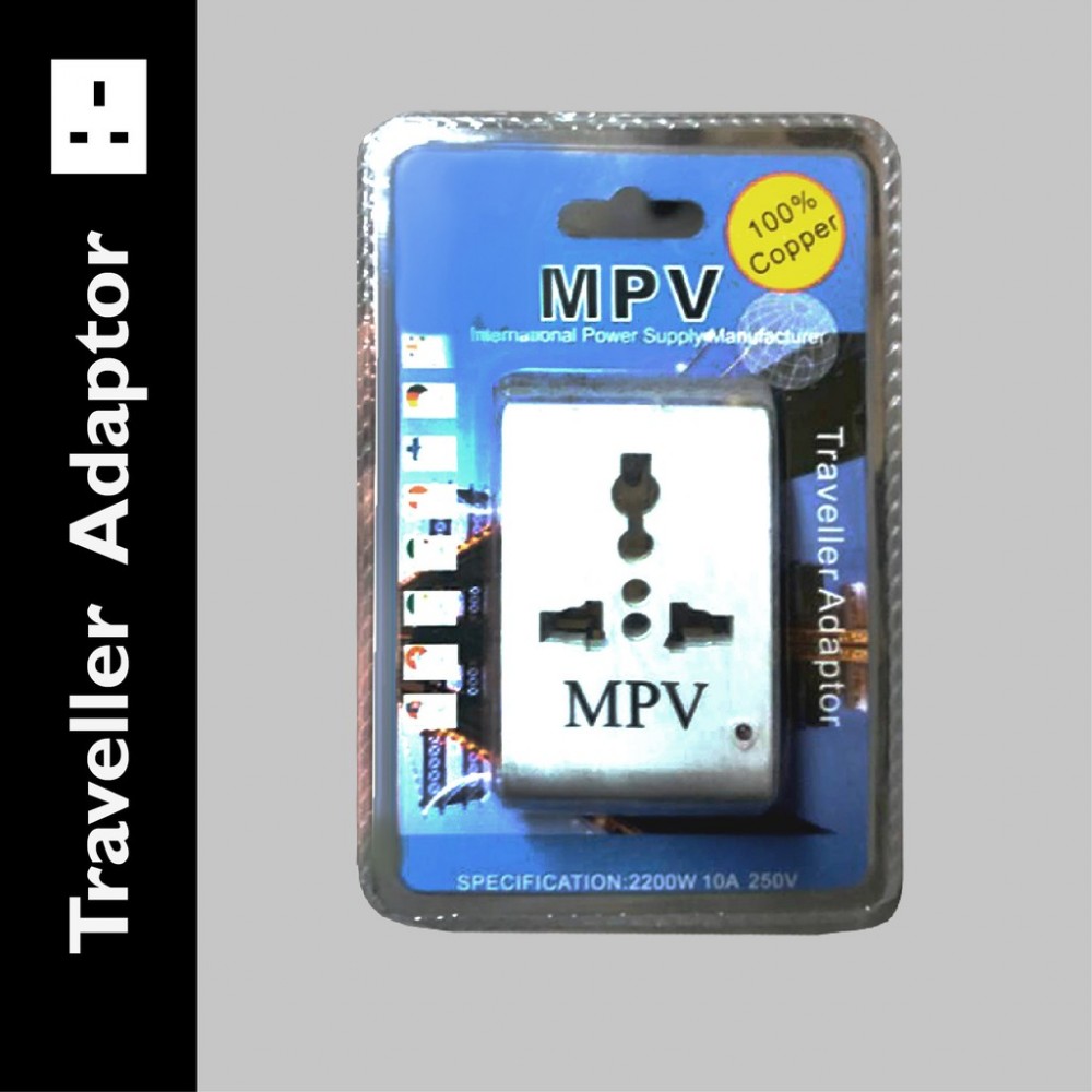 MPV Traveller Adaptor (Multi International Plug) MPV Traveller Adaptor (Multi International Plug)