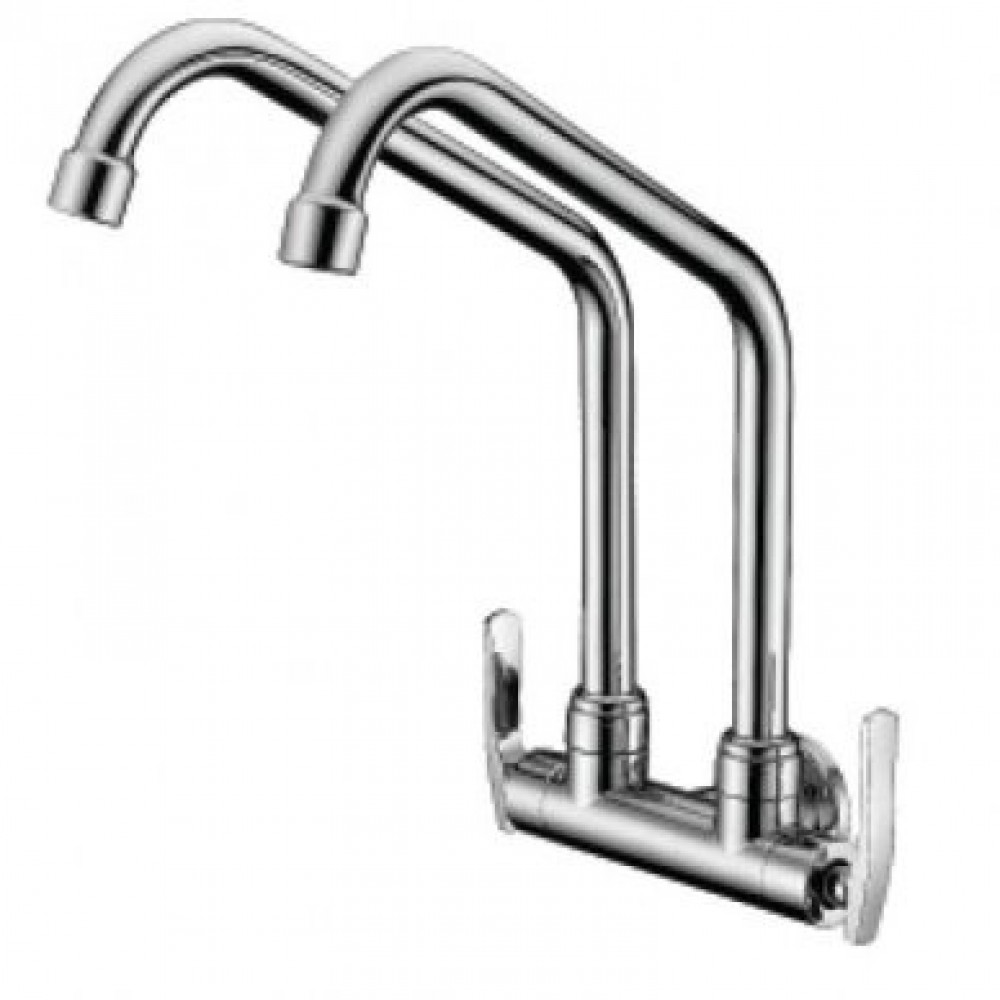 Mocha Wall Mounted Sink Tap (Double-'8' Series) M8112 Mocha Wall Mounted Sink Tap (Double-'8' Series) M8112