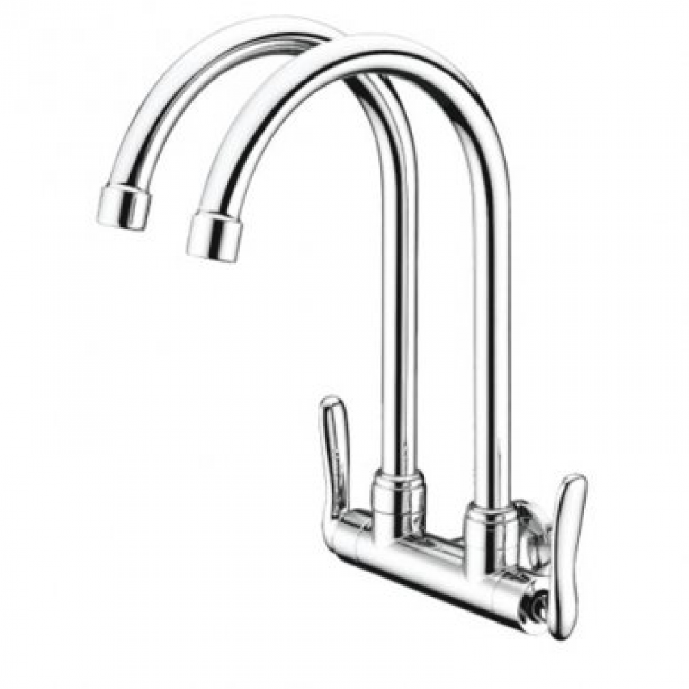 Mocha Wall Mounted Sink Tap (Double-'1' Series) M1122 Mocha Wall Mounted Sink Tap (Double-'1' Series) M1122