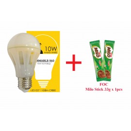 image of FF Lighting LED Dimmable-360 Mdriv Technology Bulb 10W E27 Warm White 3000K