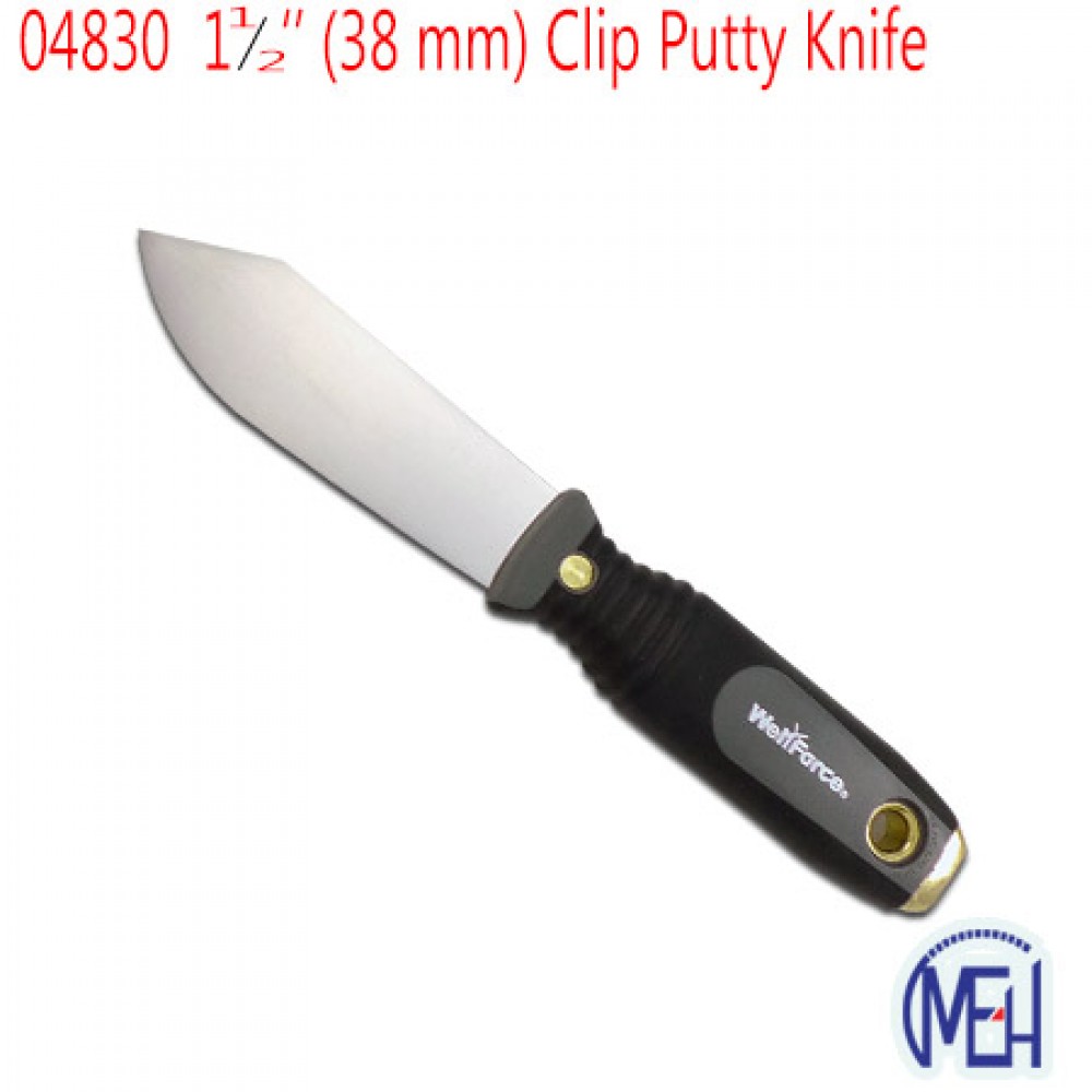 04830 1‘’ (38 mm) Clip Putty Knife 04830 1‘’ (38 mm) Clip Putty Knife
