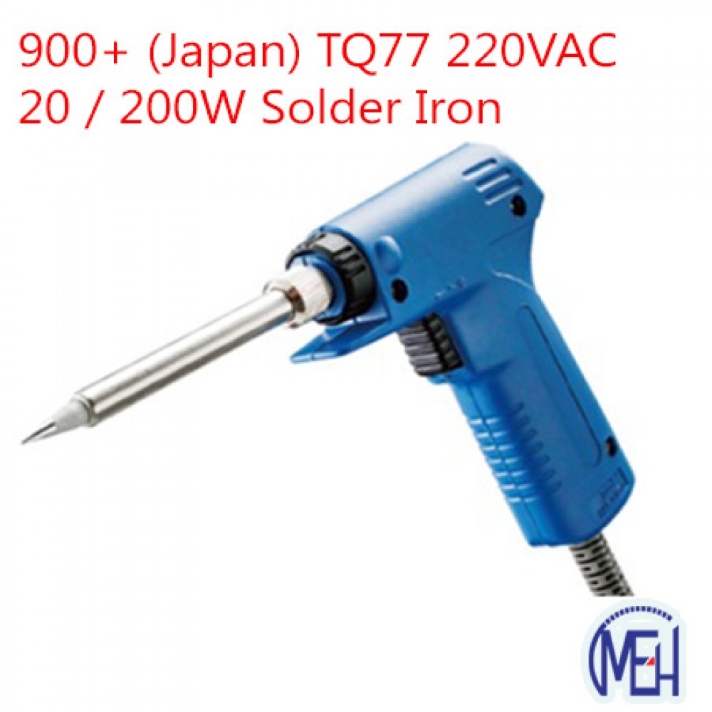 900+ (Japan) TQ77 220VAC 20 / 200W Solder Iron 900+ (Japan) TQ77 220VAC 20 / 200W Solder Iron