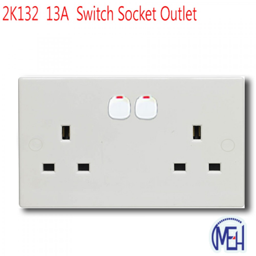 2K132 13A Switch Socket Outlet 2K132 13A Switch Socket Outlet