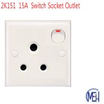 2K151  15A  Switch Socket Outlet 