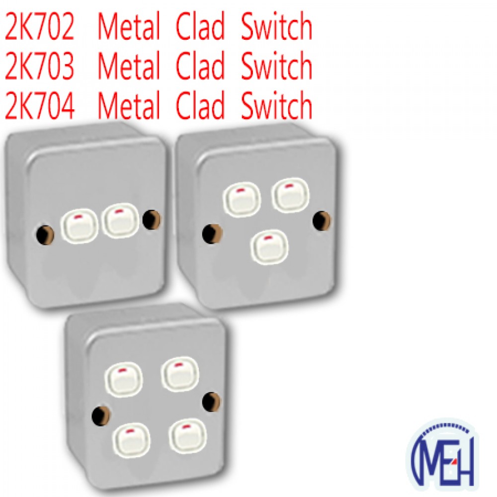 2K702  Metal Clad Switch/2K703 Metal Clad Switch/2K704  Metal Clad Switch 