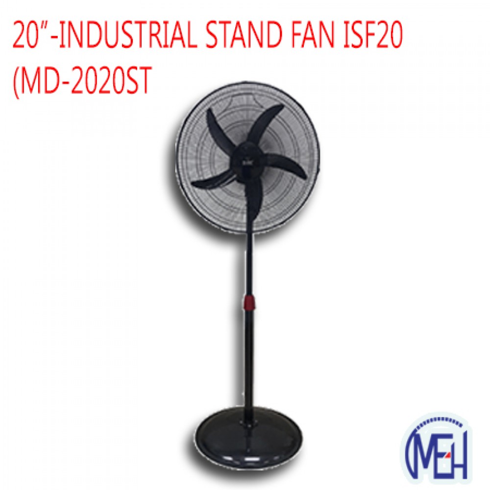 20’’-INDUSTRIAL STAND FAN ISF20 (MD-2020ST) 20’’-INDUSTRIAL STAND FAN ISF20 (MD-2020ST)