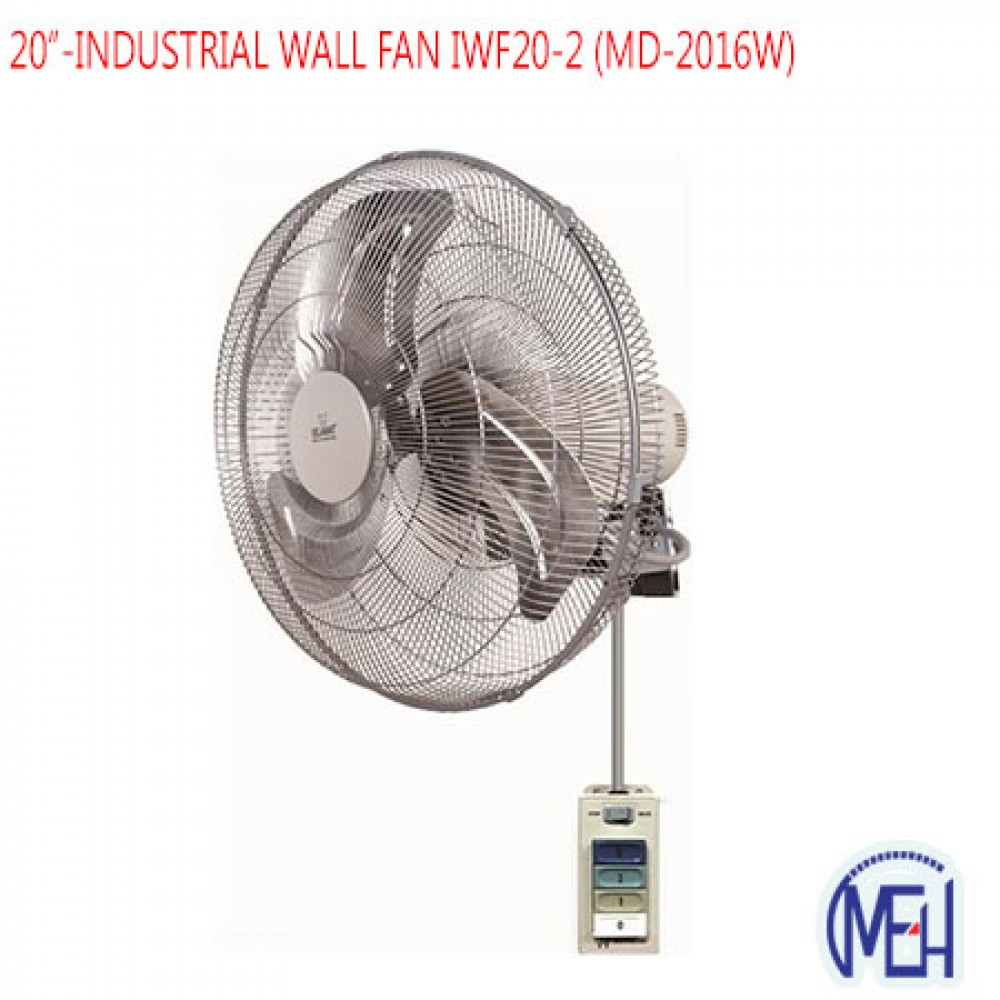 20’’-INDUSTRIAL WALL FAN IWF20-2 (MD-2016W) 20’’-INDUSTRIAL WALL FAN IWF20-2 (MD-2016W)