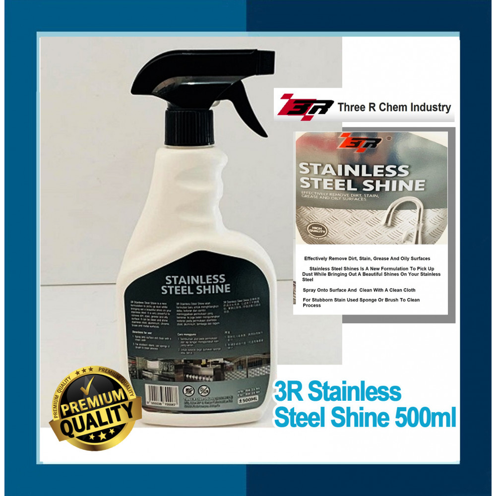 3R Stainless Steel Shine 500ml