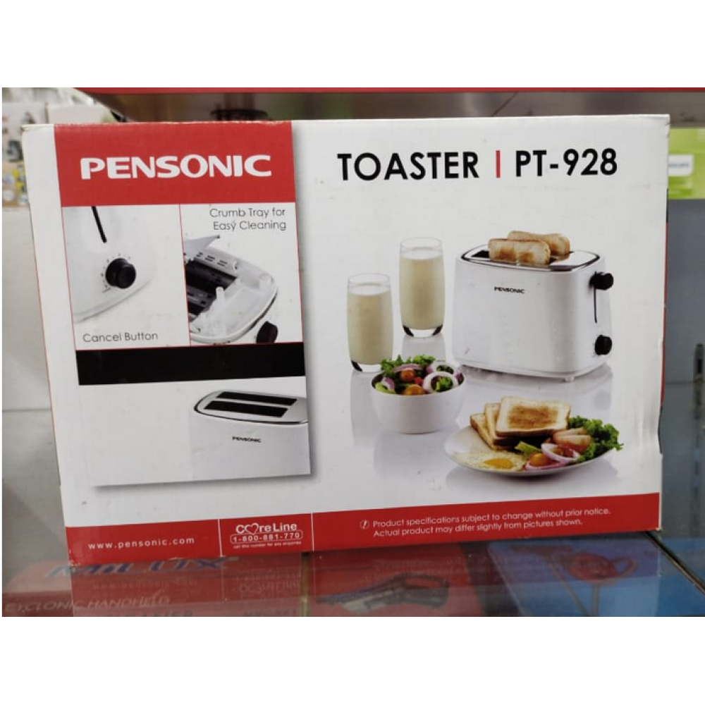 PENSONIC BREAD TOASTER (WHITE) PT928 PEMBAKAR ROTI烤面包机