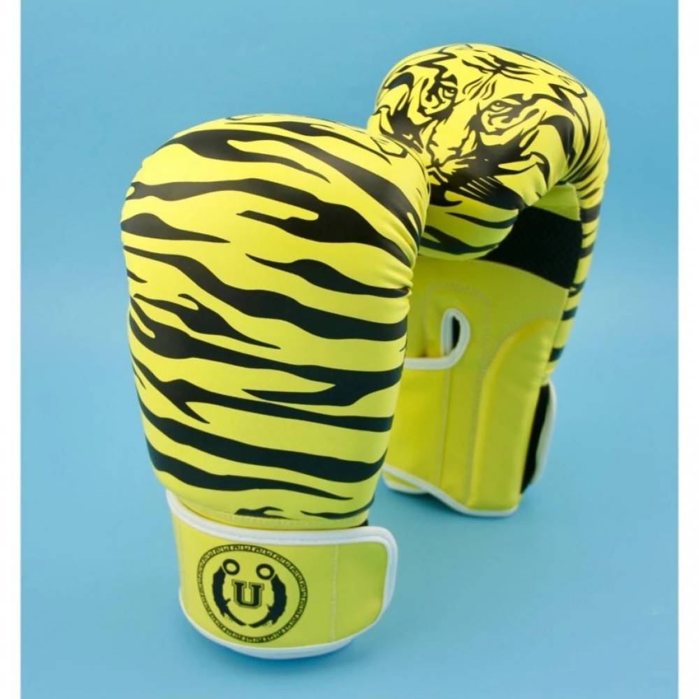 Unbeatable Boxing Glove SEAL Series Yellow Stripe