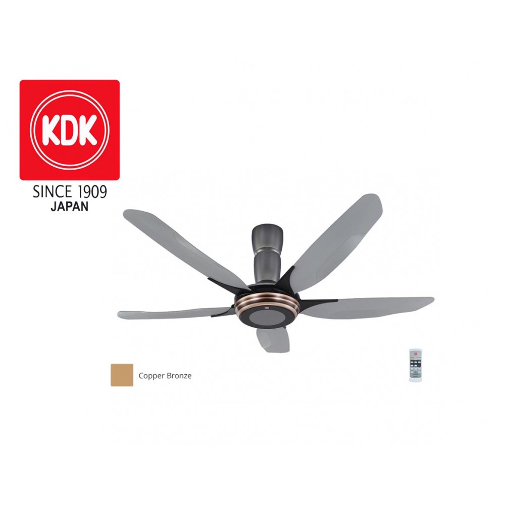 KDK V Touch Ceiling Fan (150cm/ 60″) K15Y2-CO KDK V Touch Ceiling Fan (150cm/ 60″) K15Y2-CO