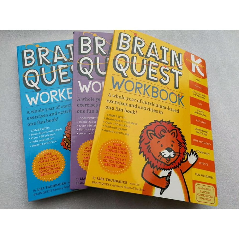 Brain Quest Workbook K,P,1